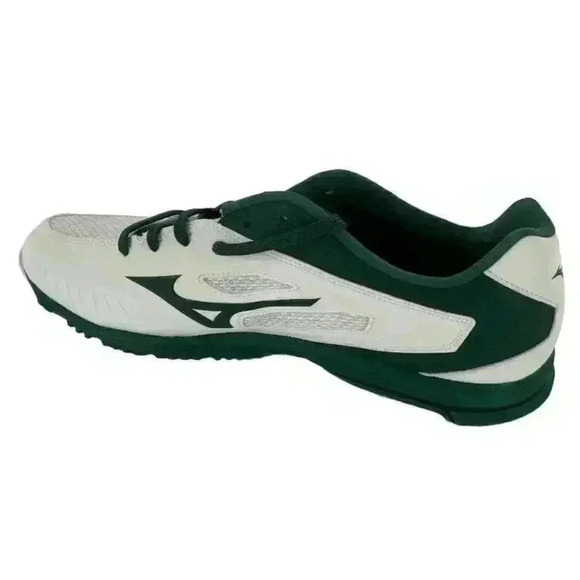 Mizuno U4ic Men\'s White Green Athletic Running Sneakers Shoes Size 12.5 New